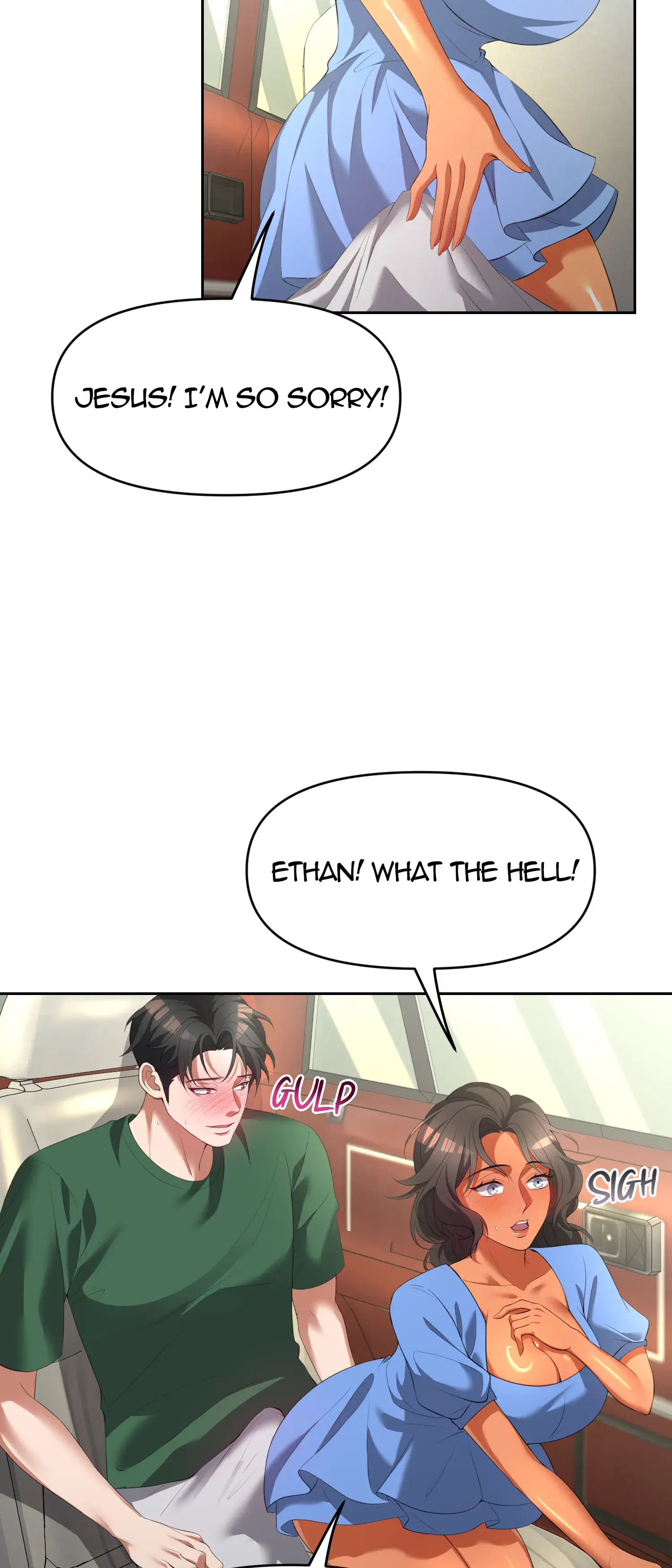 On My Knees panel 9