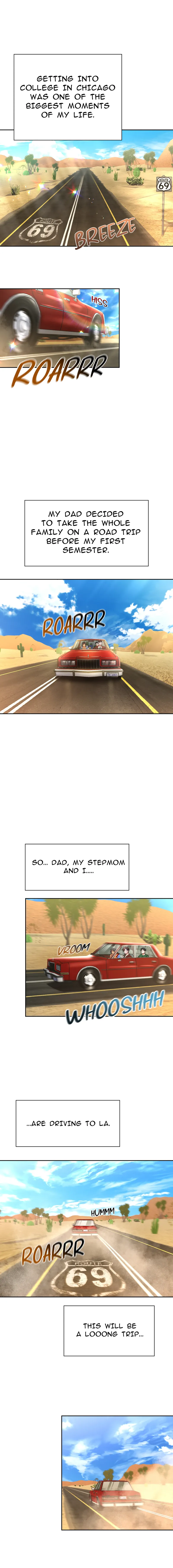 Backseat Trip With My Stepmother Episode 1: Road 69 | Page 1